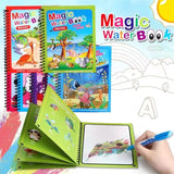 1P Reusable Water Drawing Book - Mess-Free Magic Painting Pad with