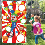 Throwing Sandbags Game Bean Bag Flag Toy Game Safe Bag Throwing Children's Outdoor Christmas Party Carnival Game Children's Toys