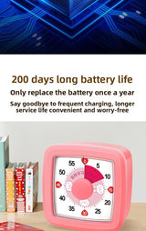 School Visual Timer Children Yunbaoit Visual Timer With Night Light Kitchen Accessories Stop Watch Digital Stopwatch Pomodoro