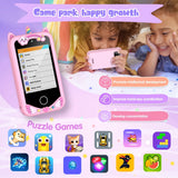 8GBKids Smart Phone Video Music Player 20 Stories Toy Phone Dual Camera 28 Games Learning Educational Toys Children Gifts