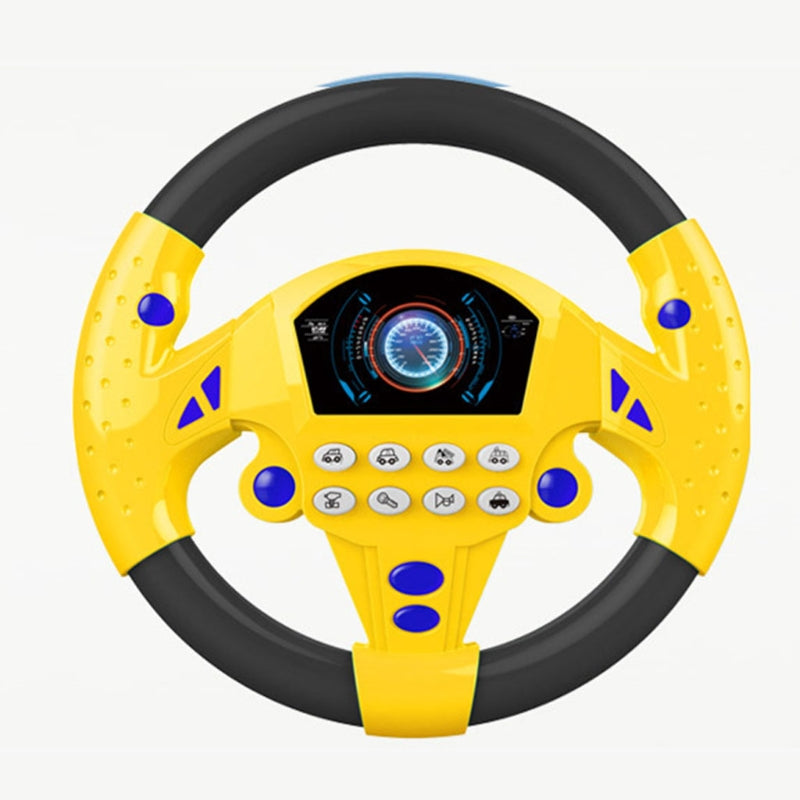 Sound & Simulation Steering Wheel For Child Kids Xmas Gift