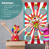 Throwing Sandbags Game Bean Bag Flag Toy Game Safe Bag Throwing Children's Outdoor Christmas Party Carnival Game Children's Toys