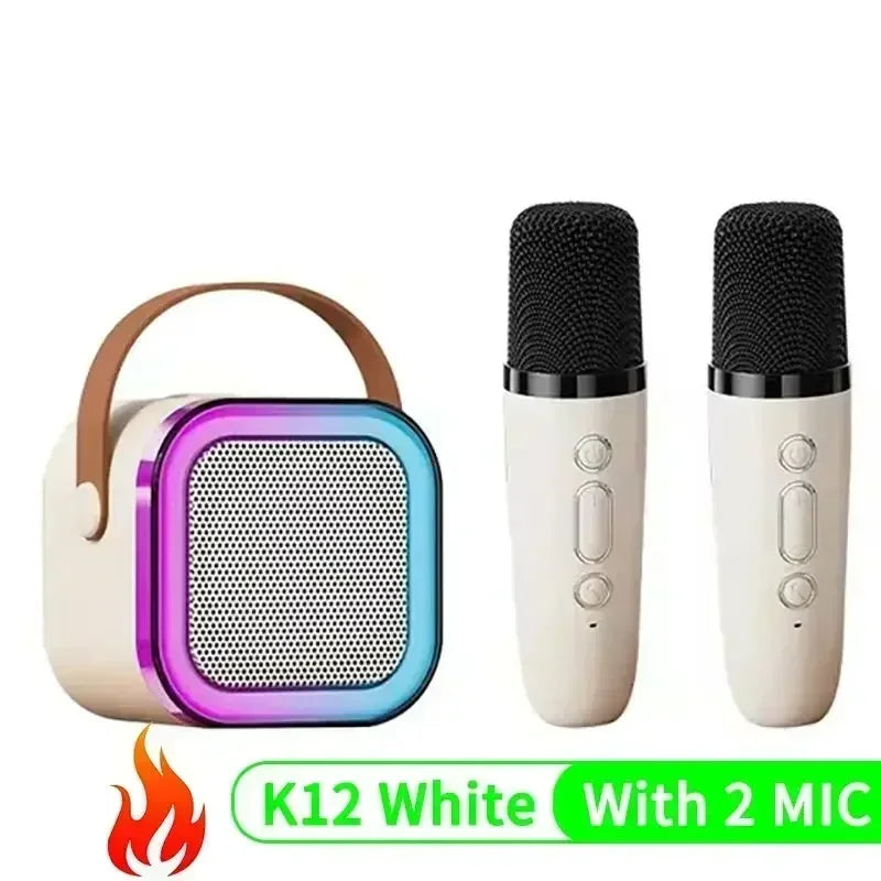 Microphone sound integrated microphone k song wireless Bluetooth family home singing children speaker ktv set mini
