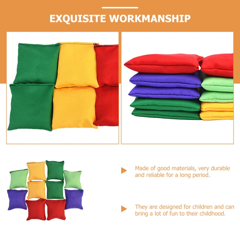 Bean Game Toss Tossing Kids Outdoor Mini Cornhole Beanbags Toy Games Supplies Props Beanbag Hole Hand Toys Sports Family Sand