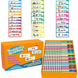 Phonics Flash Cards Rhyme Flashcard Read And Rhyme Flipping Books Vocabulary Word Families Flash Card Educational toys