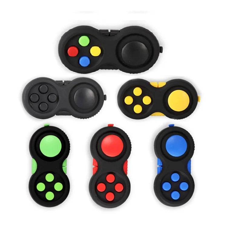 Fidget Pad 10 Fidget Toy Options in 1 Fidget Pack Superior Fidget Toys Fidget Pad Stocking Stuffers, Anxiety Toys, Figet