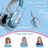 Kids Hearing Protection Earmuffs Baby Ear Defenders Noise Reduction Earmuff For Autism Children Toddlers Reading Sleeping