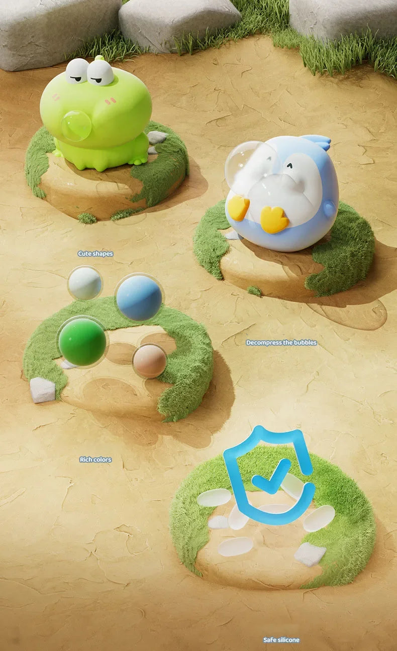 Cute Animal Pinch Toys Squish Squeeze Toy Anxiety Stress Relief Sensory Antistress Toys for Adults Birthday Gift antistress toy