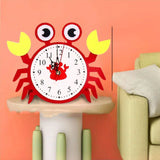 Nonwoven Fabric Cognition Clocks Toys DIY Puzzle Hour Minute Second DIY Clock Toys Cartoon Clock Time Teaching Aid Kids Gift