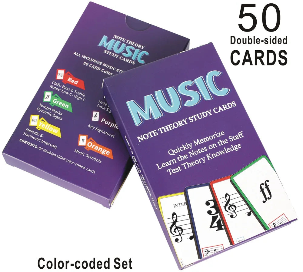 Music Flash Cards piano guitar chord chart, guitar piano learning music note card, music flash card