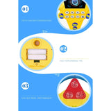 Sound & Simulation Steering Wheel For Child Kids Xmas Gift