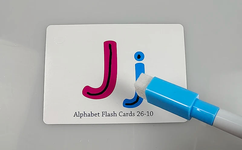 Flash Cards Alphabet Double Sided Flash Cards Toddlers ABC Letters Learning Toy Educational Preschool Kids Children Flashcards
