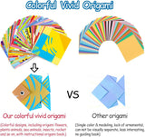 Origami Kit 30/96 Sheets Origami Paper Craft Guiding Book DIY Art