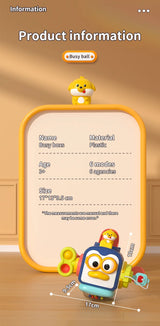 Montessori Sensory Toys Baby Busy Cube Activity Travel Toy Educational Learning Fidget Toys for Fine Motor Skills Children Gift