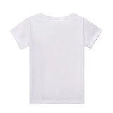 Blueyi Birthday T-Shirt Short Sleeves Anime Toddler Number White T-Shirts Summer Casual Kids Tops Cute Cartoon Baby Clothes Gift