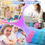 Big Soft Sensory Stress Balls Textured Memory Gel Soft Fidget Toys Anxiety Relief Squeeze Ball for Autism/ADHD Party Favors Gift