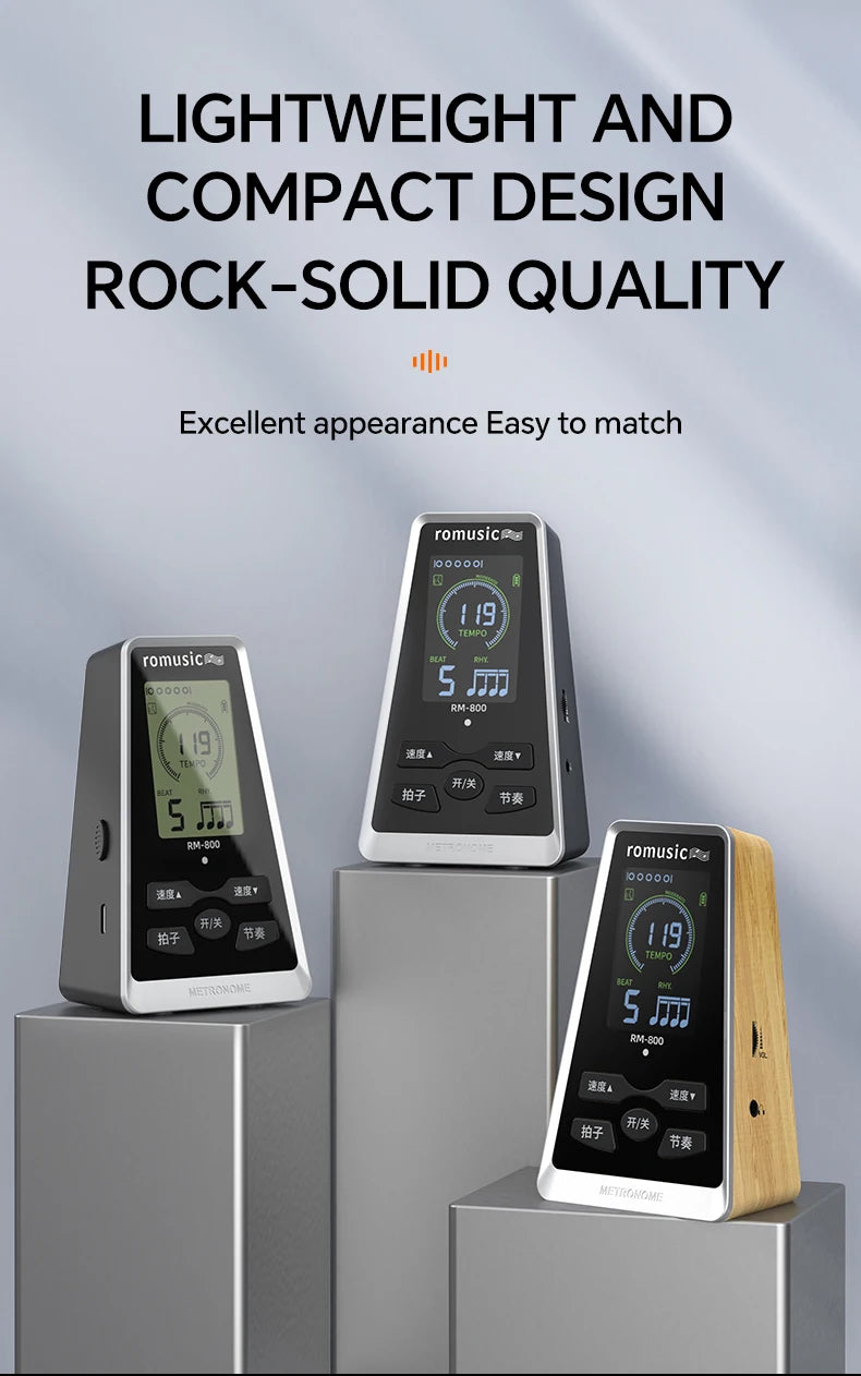 Romusic Mechanical Metronome Piano Specific Guitar Guzheng Violin Hulusi Universal Rhythm Instrument