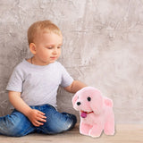 Baby Soft with Music h Electronic Interactive Puppy Walking Barking Tail Wagging Stretching Companion Animal Suitable For