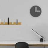 Modern Home Clock Creative Unique Decor Simple Fashion Exquisite Mute Round Wall Clock 12/14 Inch