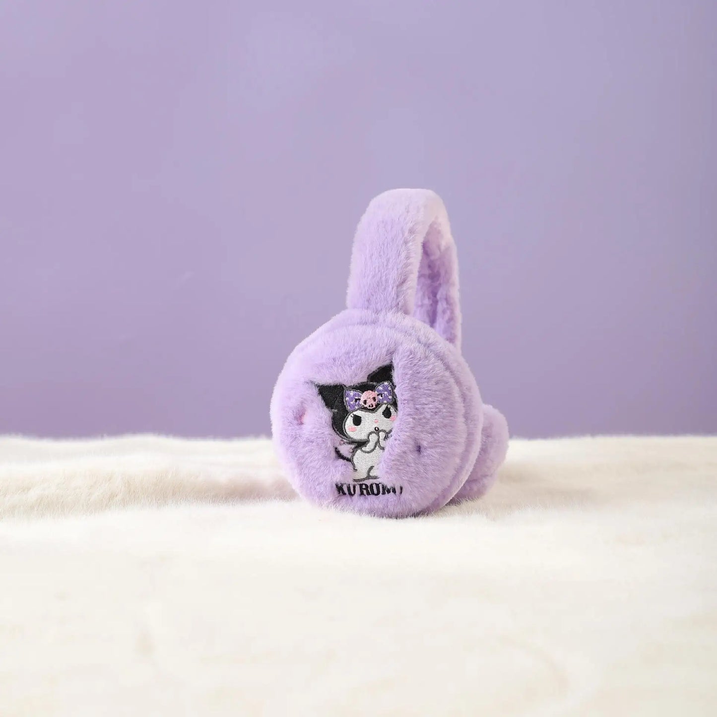 Hello Kitty Kids Earmuffs Girl Baby Cute Cartoon Ear Stuffed Earmuff Warm Winter Warm Windproof Plush Ear Christmas Gifts