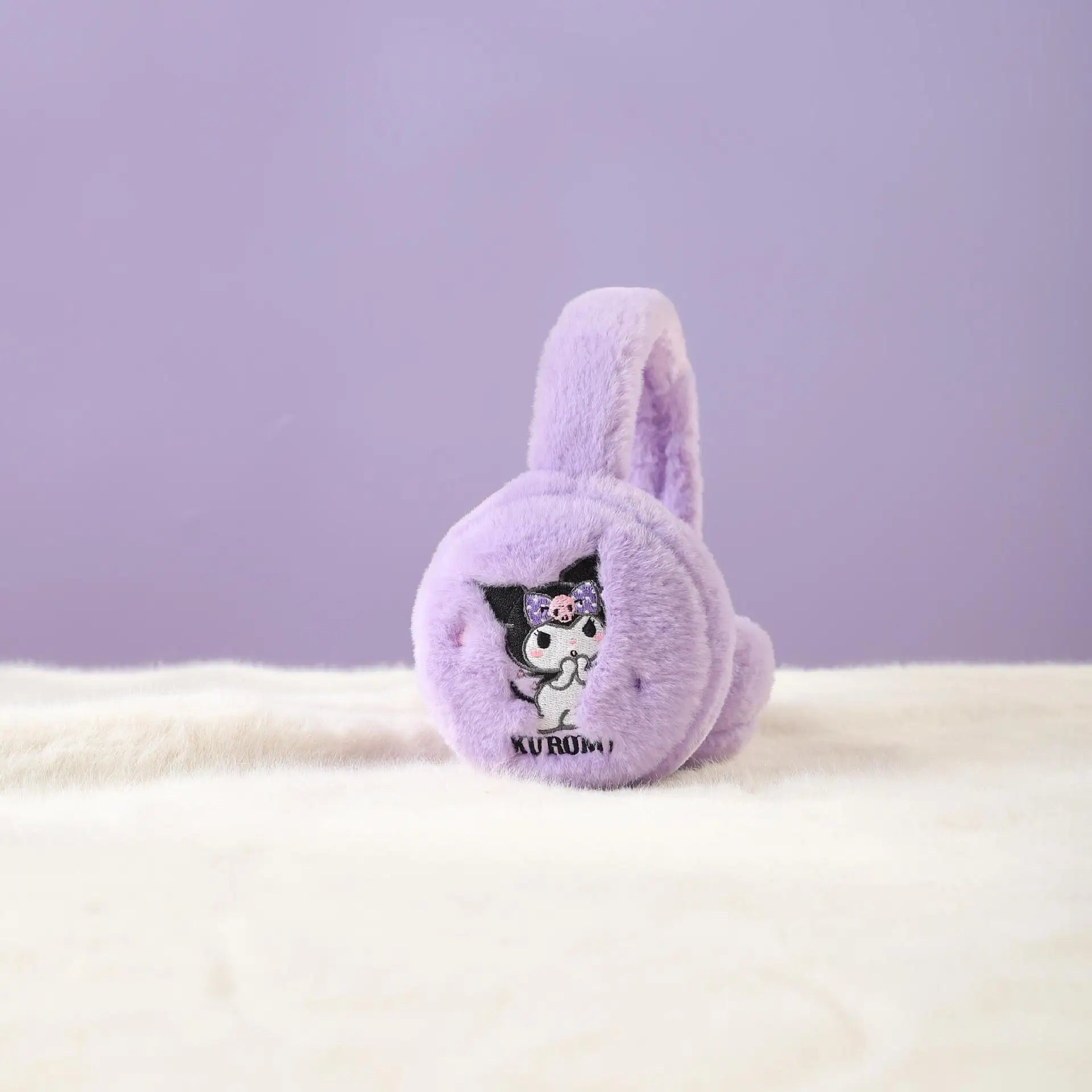 Hello Kitty Kids Earmuffs Girl Baby Cute Cartoon Ear Stuffed Earmuff Warm Winter Warm Windproof Plush Ear Christmas Gifts