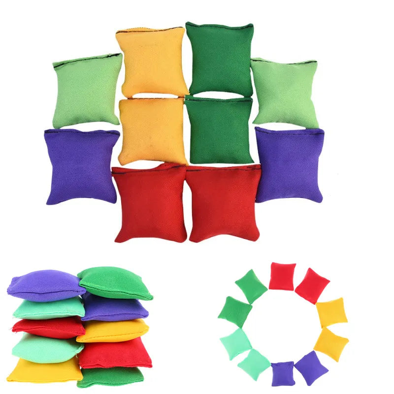 Bean Game Toss Tossing Kids Outdoor Mini Cornhole Beanbags Toy Games Supplies Props Beanbag Hole Hand Toys Sports Family Sand