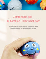 6pcs Solid Sponge Soft Ball Children Animal Football Football Toys Decompression Release Ball