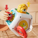 Montessori Sensory Toys Baby Busy Cube Activity Travel Toy Educational Learning Fidget Toys for Fine Motor Skills Children Gift