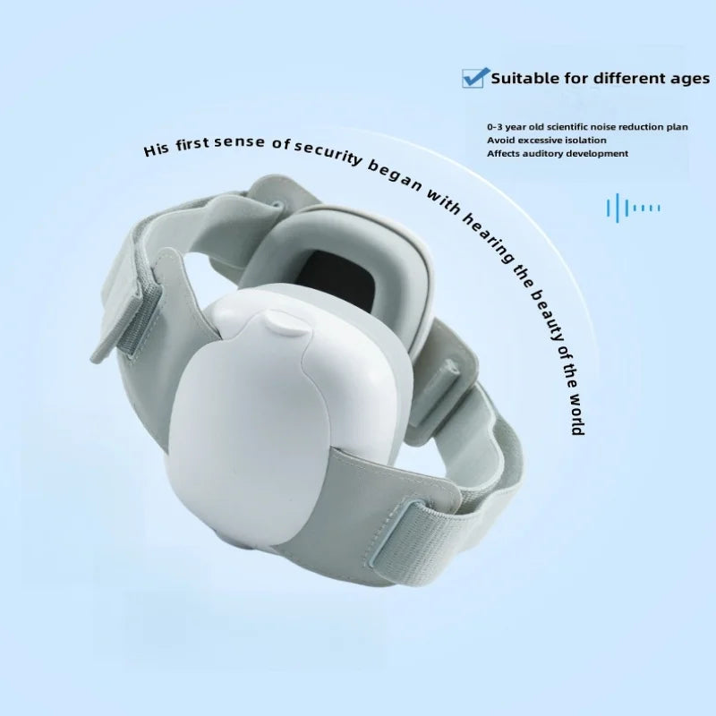 Baby Ear Muffs for Hearing Protection Noise Cancelling Earmuffs Infant Headphones With Headhand Improve Sleep Travel Gift