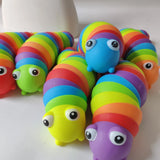 Baby Toy Twisted Caterpillar Infants and Toddlers Colorful Stress Relieving Toys Early Educational Toys Newborn Gift Squishy 1pc
