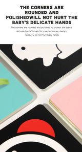 Flash Cards Baby Visual Stimulation Cards for Toddlers Sensory Development Early Education Learning Toys For Newborn Funny Gifts