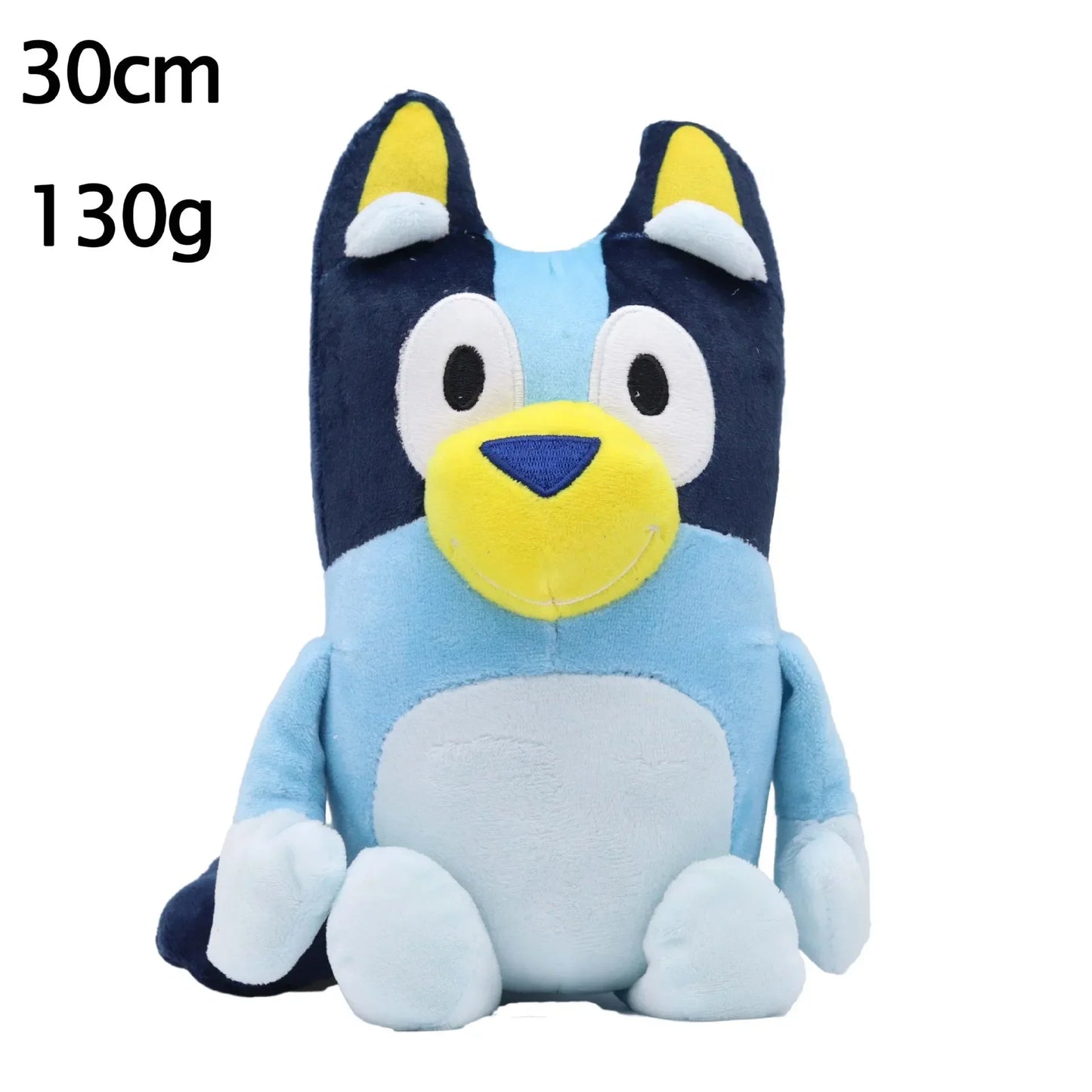 Popular Cartoon Dog Plush Toy Bluey Blue Dog Home Fill Animal Doll Children Birthday Gift Wholesale Cartoon Christmas Doll Toy