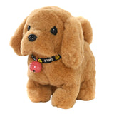 Baby Soft with Music h Electronic Interactive Puppy Walking Barking Tail Wagging Stretching Companion Animal Suitable For