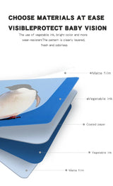 Flash Cards Baby Visual Stimulation Cards for Toddlers Sensory Development Early Education Learning Toys For Newborn Funny Gifts