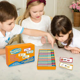 Phonics Flash Cards Rhyme Flashcard Read And Rhyme Flipping Books Vocabulary Word Families Flash Card Educational toys