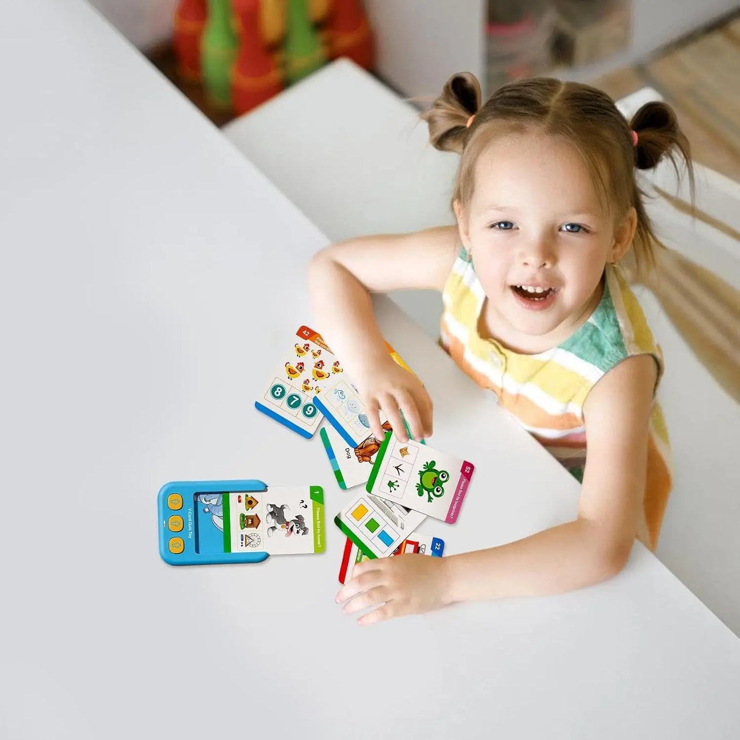 Talking Flash Cards Learning Toys for Kids Flash Card Learning Machine Interactive and Fun Learning Tool Gift for Children