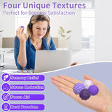 Silicone Magnetic Sensory Balls Fidget Toy Worry Balls Autism Calming Fidgeting Toy Kid Adults Anxiety Relief Stress Sensory Toy