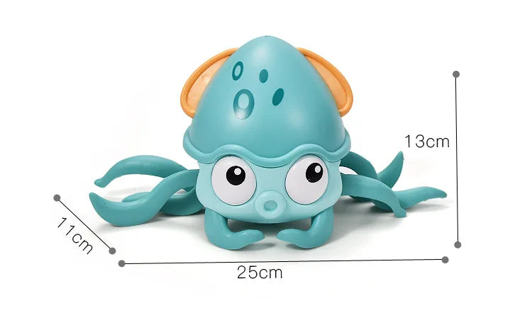 Children's Induction Escape Crab Crab Crawl Electronic Pet Toys Baby Music Early Education Mobile Toys Free Delivery