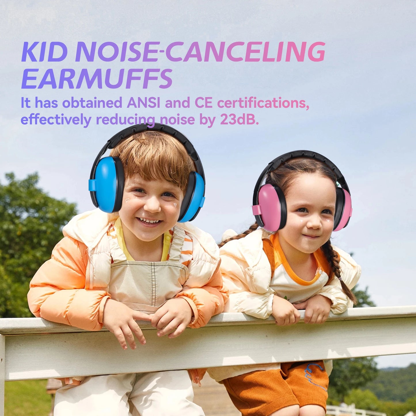 Kids Ear Plugs Sleeping Sound-isolating Headphones Infant Muffs Anti-noise Reduction Earmuffs Toddlers Abs Travel Baby
