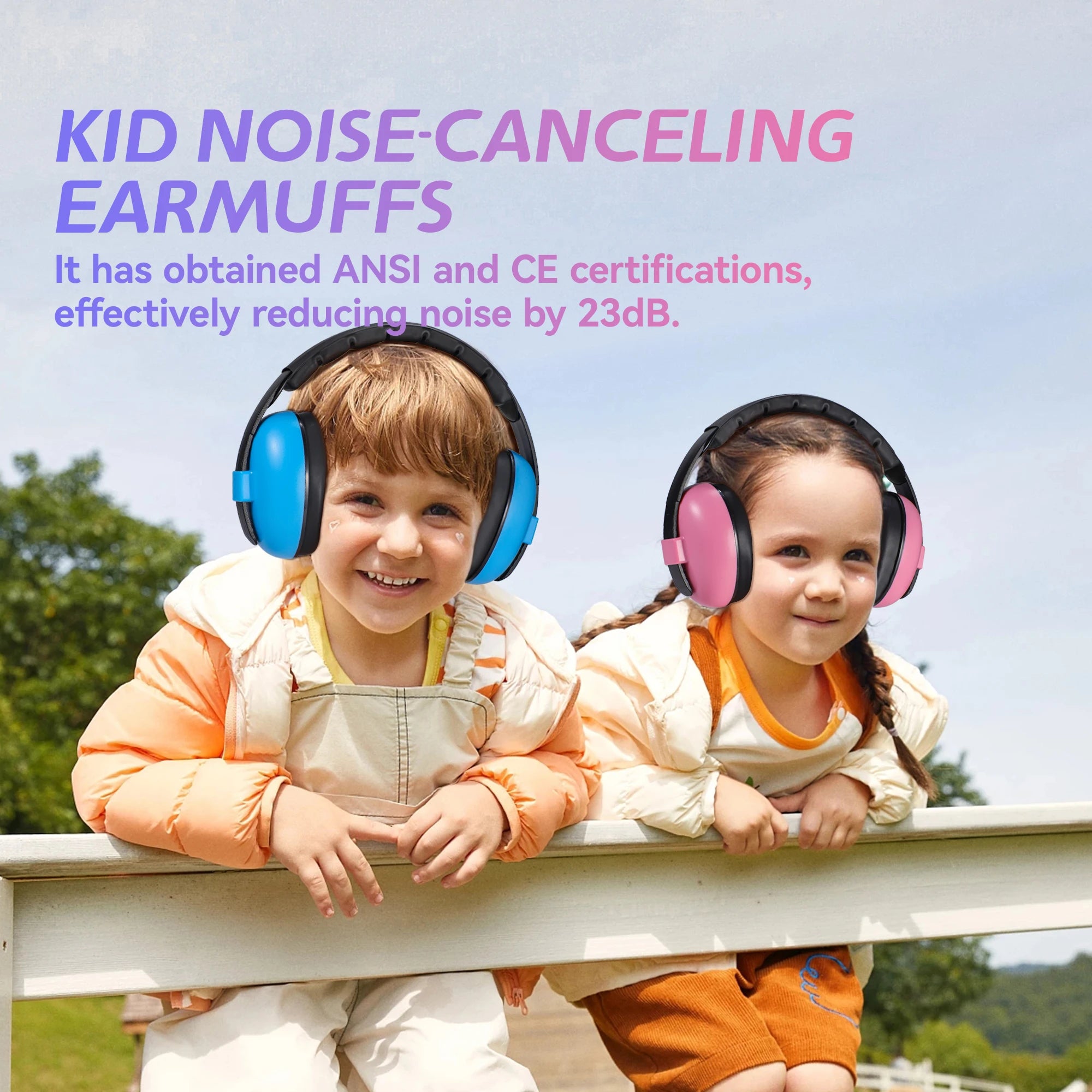 Kids Ear Plugs Sleeping Sound-isolating Headphones Infant Muffs Anti-noise Reduction Earmuffs Toddlers Abs Travel Baby