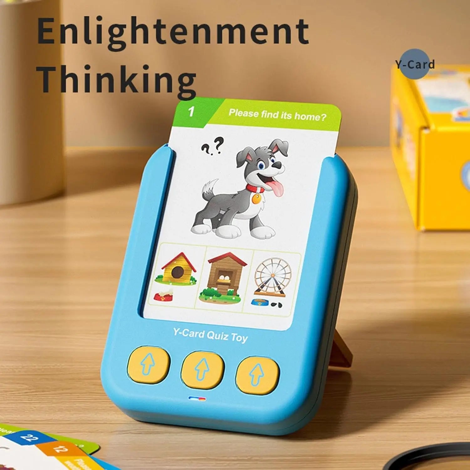 Talking Flash Cards Learning Toys for Kids Flash Card Learning Machine Interactive and Fun Learning Tool Gift for Children