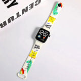 New Stitch Children Watches Girls Reloj Inteligente Para Niños Niña Reloj Hello Kitty Digital Watch Women Relógio Infantil