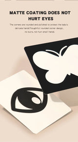 Flash Cards Baby Visual Stimulation Cards for Toddlers Sensory Development Early Education Learning Toys For Newborn Funny Gifts