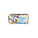 Bluey Bingo dog Fully Printed Flap Pen Bag Stationery Box Cartoon Large Capacity Pencil Case Cute Anime Bags Student School Bag