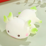 Cute Axolotl Squeeze Toys Stretch Design Fidget Doll Cartoon Fish Squishy Toy Stress Relief Multiple Color Slow Rebound Toys
