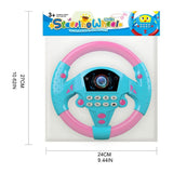 Sound & Simulation Steering Wheel For Child Kids Xmas Gift