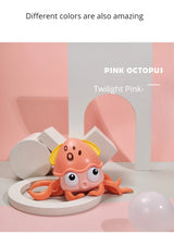 Children's Induction Escape Crab Crab Crawl Electronic Pet Toys Baby Music Early Education Mobile Toys Free Delivery