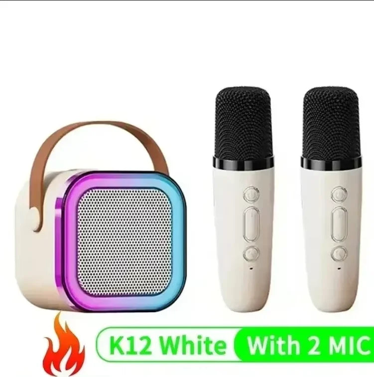 Microphone sound integrated microphone k song wireless Bluetooth family home singing children speaker ktv set mini