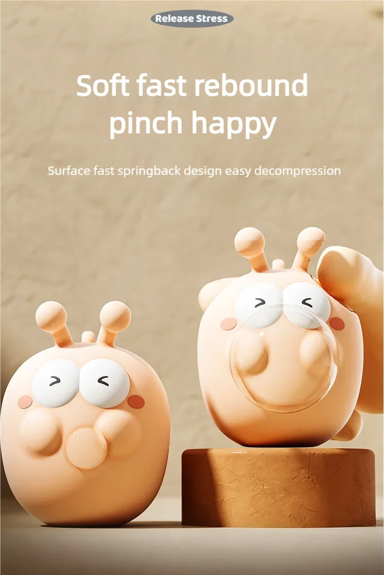 Cute Animal Pinch Toys Squish Squeeze Toy Anxiety Stress Relief Sensory Antistress Toys for Adults Birthday Gift antistress toy
