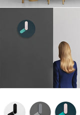 Modern Home Clock Creative Unique Decor Simple Fashion Exquisite Mute Round Wall Clock 12/14 Inch